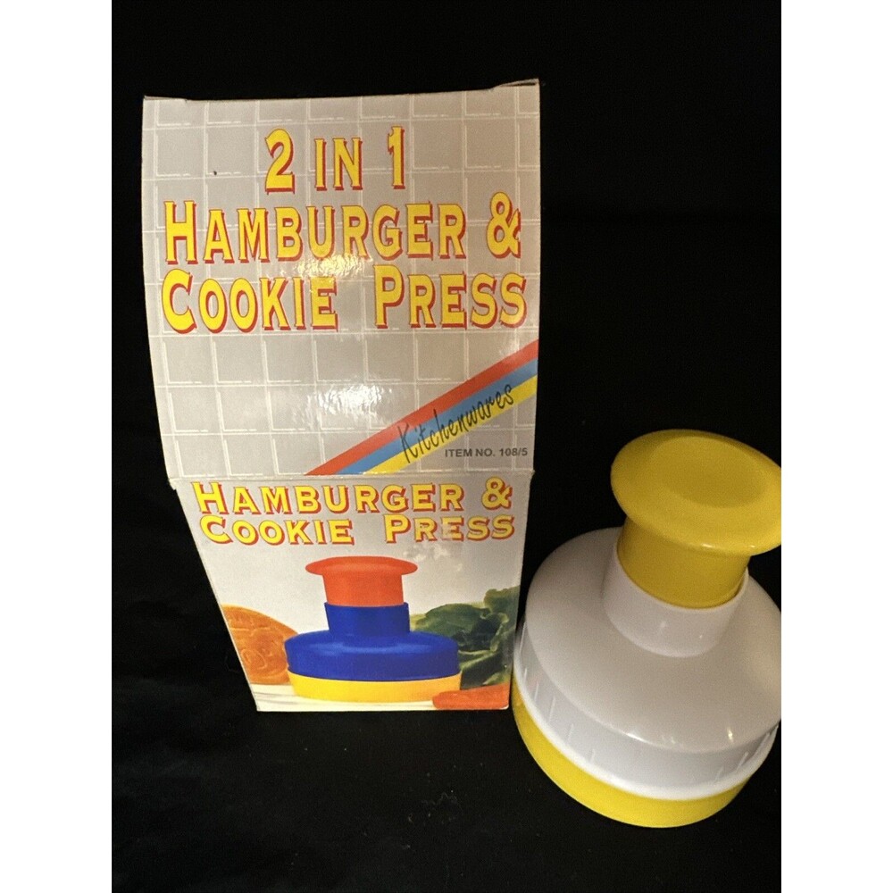 Vintage 2 In 1 Hamburger & Cookie Press
